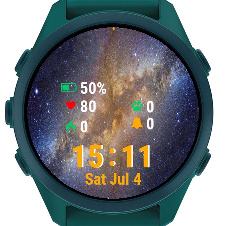 Milky Night Sky · Screenshot 2