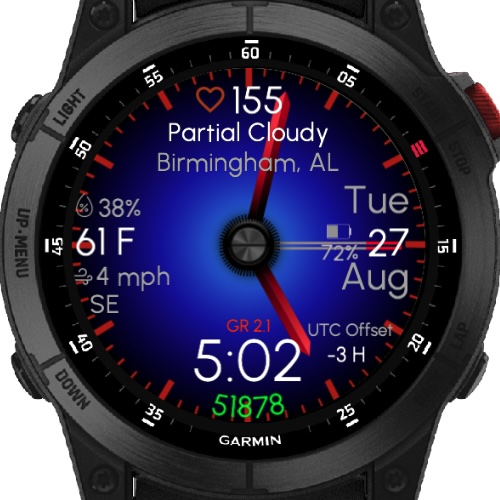 Hybrid Gradient Red - 47mm (Garmin Wx) TRIAL ONLY · Screenshot 2