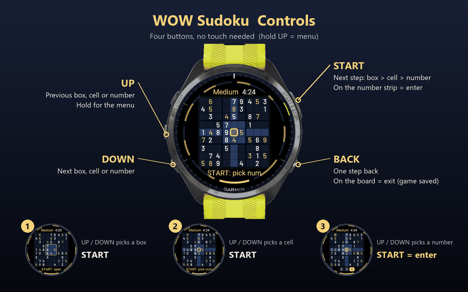 WOW Sudoku · Screenshot 1
