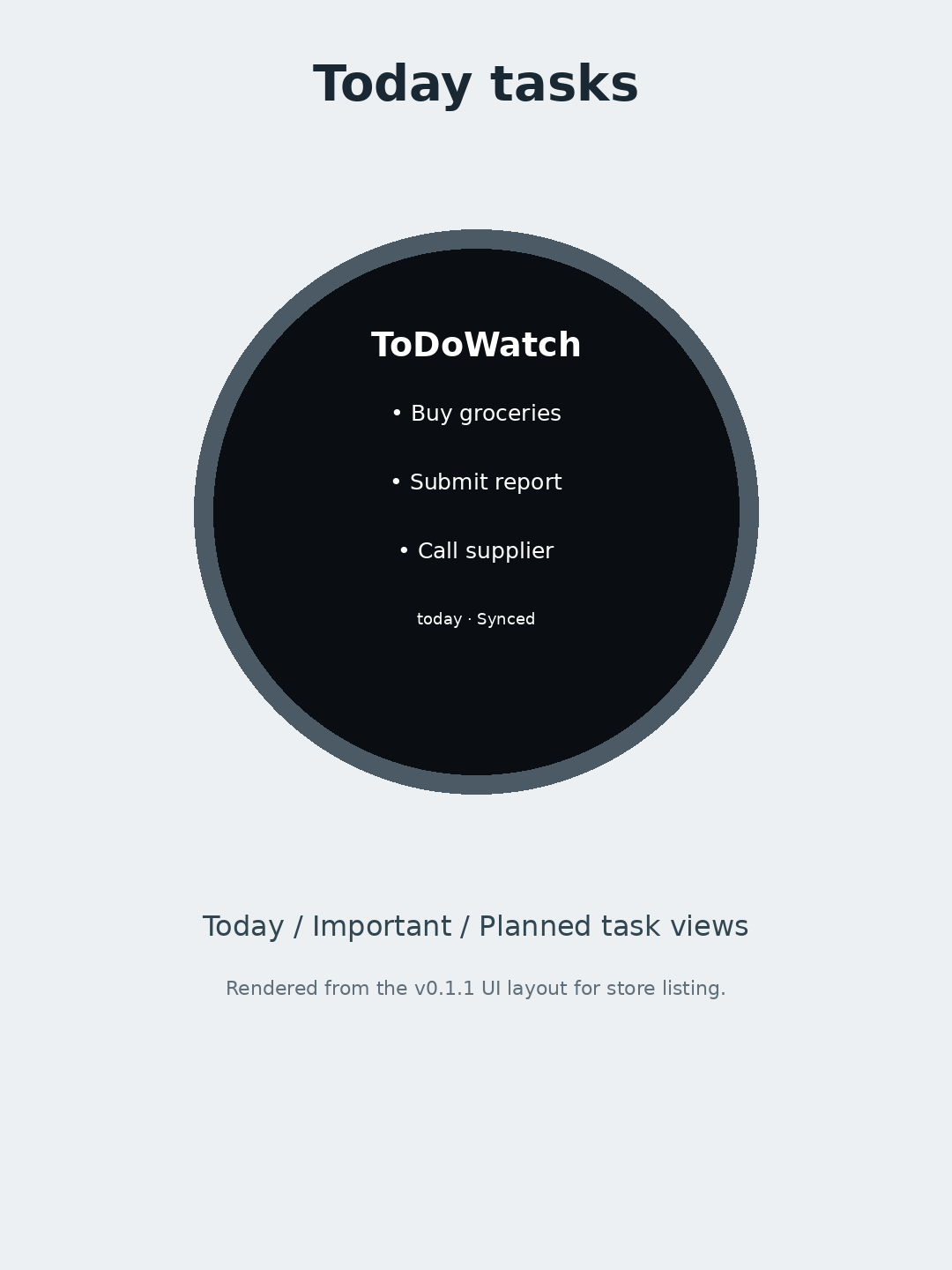 ToDoWatch · Screenshot 0