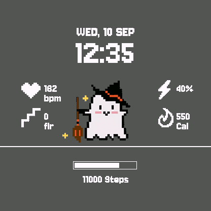 Spooky Evolution - Halloween Ghost Tamagotchi · Screenshot 2