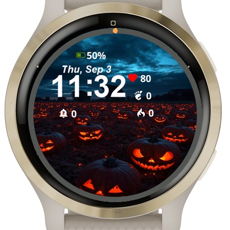 Dark Sky Clouds Some Pumpkins Middle · Screenshot 0