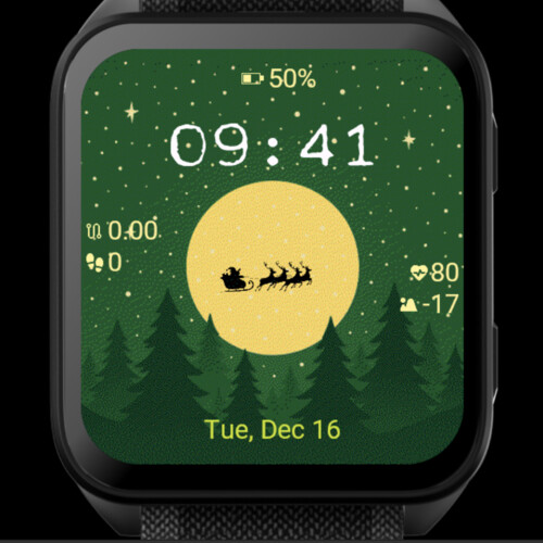 Moonrise Over Evergreen Forest · Screenshot 1