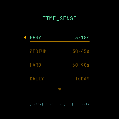 Time Sense · Screenshot 0