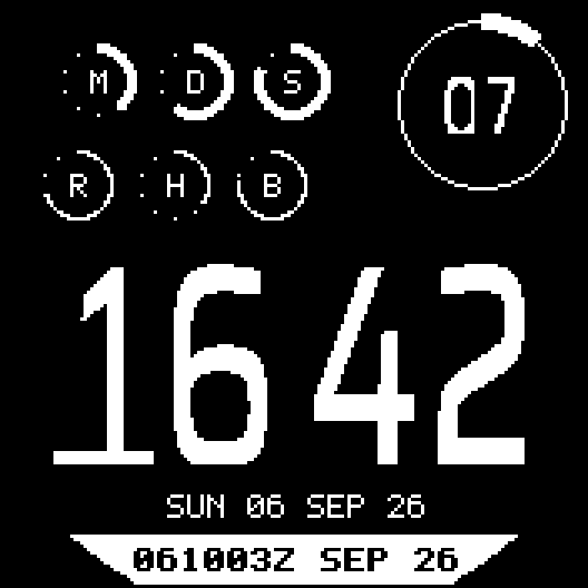 PANEL — Instrument Cluster Watch Face · Screenshot 0