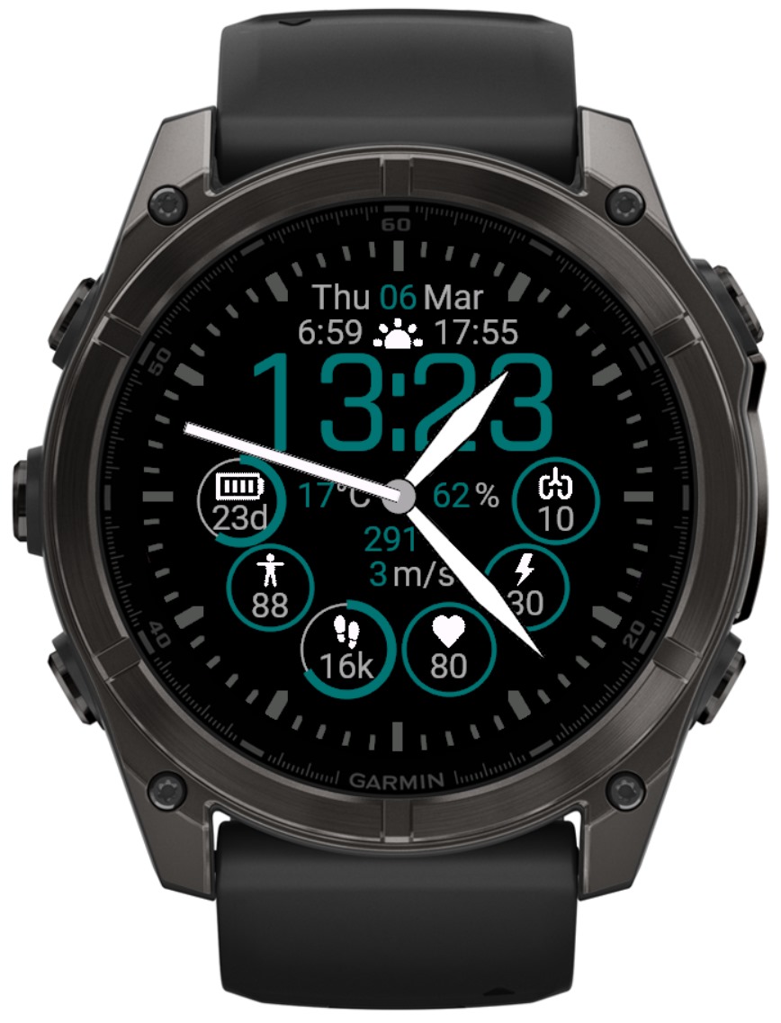 Enduro3 Watchface style · Screenshot 1