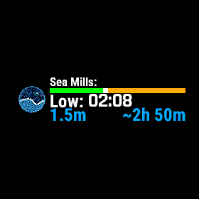TideCast: global tide predictions on your wrist · Screenshot 0