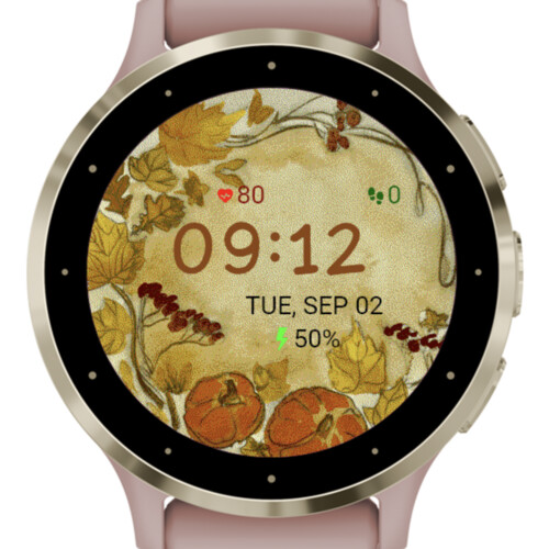 Autumn Harvest – Watercolor Pumpkin · Screenshot 0