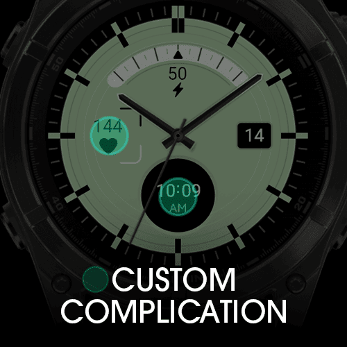Elegant Beige - Analog Watch Face · Screenshot 3