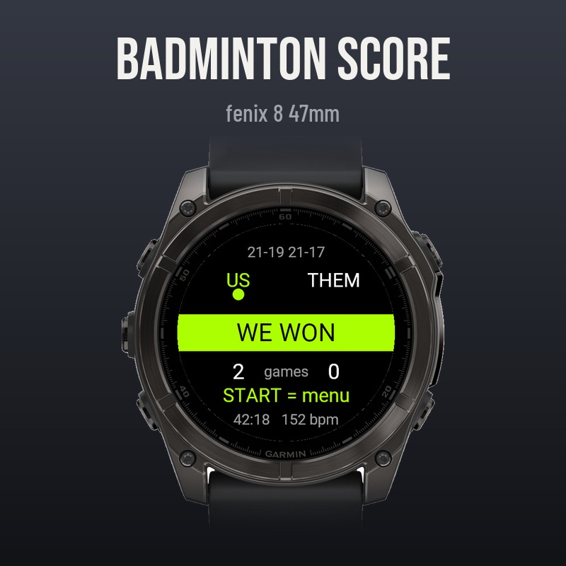 Badminton Score · Screenshot 2