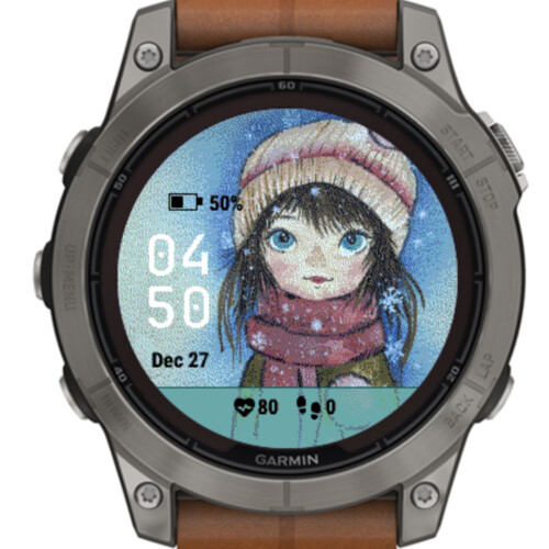 Winter Blue Eyes Watercolor · Screenshot 0