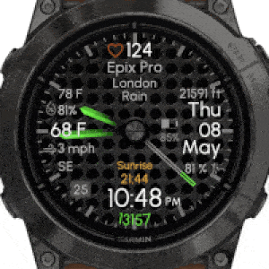 Graphite - Green (OWM Weather) · Screenshot 1