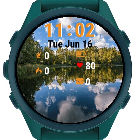Lake Surrounded By Trees Clouds · Screenshot 2