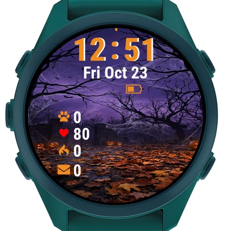 Two Pumpkins Sitting Ground Woods · Screenshot 1