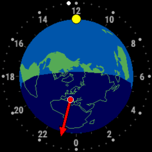 GlobeClock · Screenshot 1