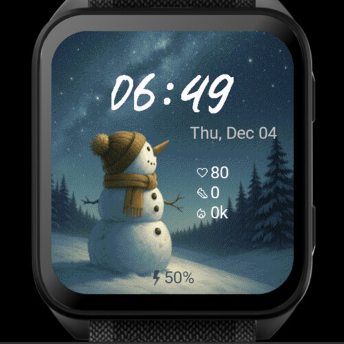Snowman and the Milky Way · Screenshot 1