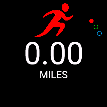Daily Distance Run/Bike/Swim · Screenshot 0