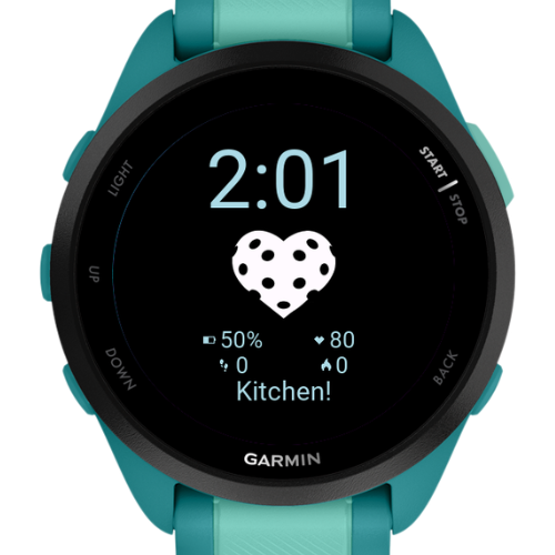 Pickleball Watch Face – Heart Custom Sport Stats · Screenshot 1