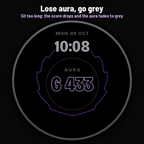 Astra Vibe Check – 动态光环表盘 · Screenshot 0