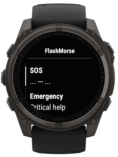 FlashMorse - Emergency comms with Morse code · Screenshot 0