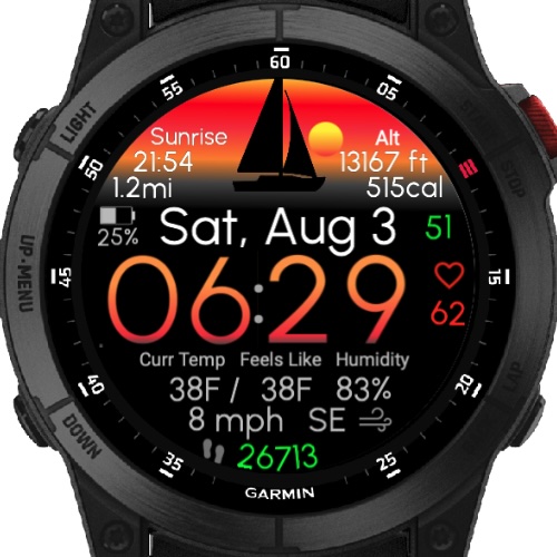 Explore: Multi-Sport (Garmin Weather) · Screenshot 4