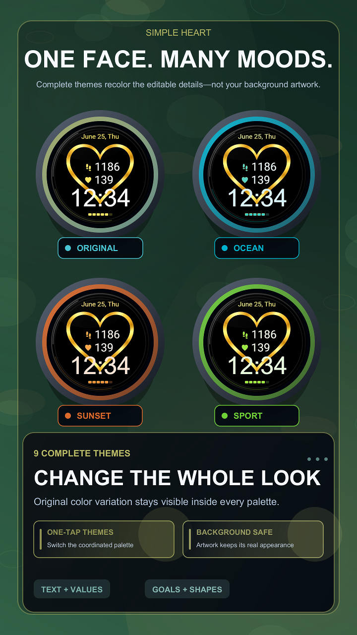 Simple heart · Screenshot 1
