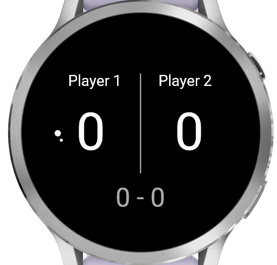 Table tennis Scoreboard · Screenshot 2
