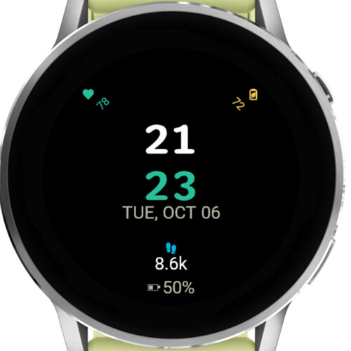 AMOLED Big Numbers · Screenshot 0