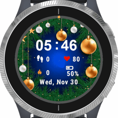 Ice Star Garmin watch face