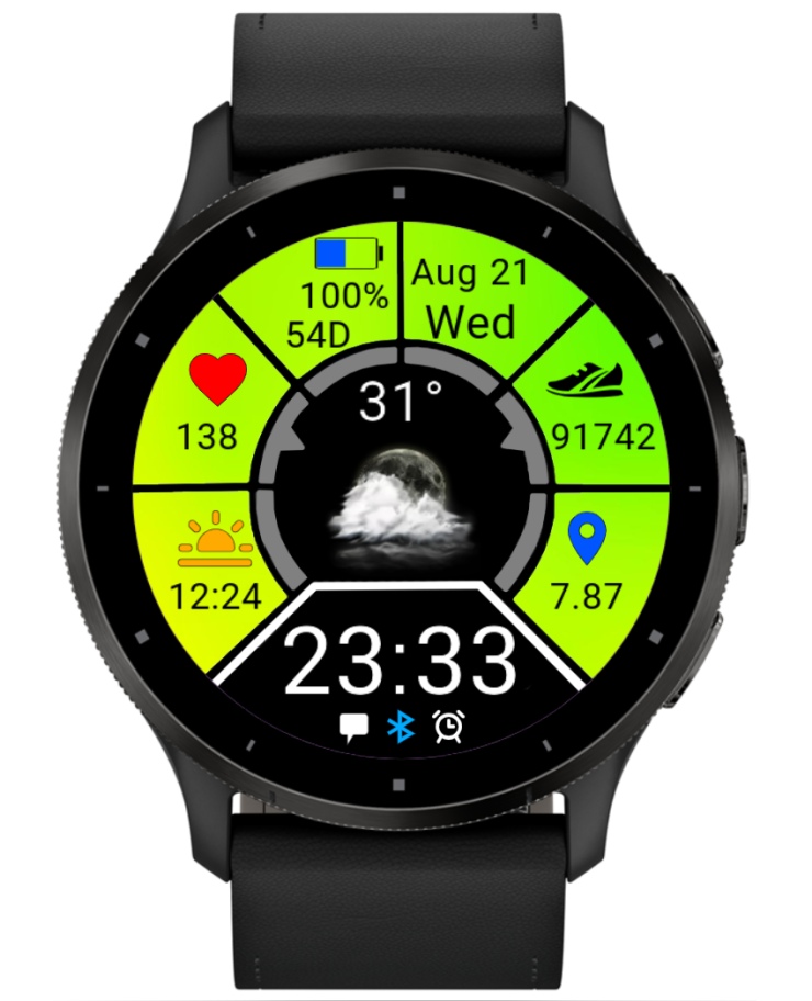 Circle gradient · Screenshot 0