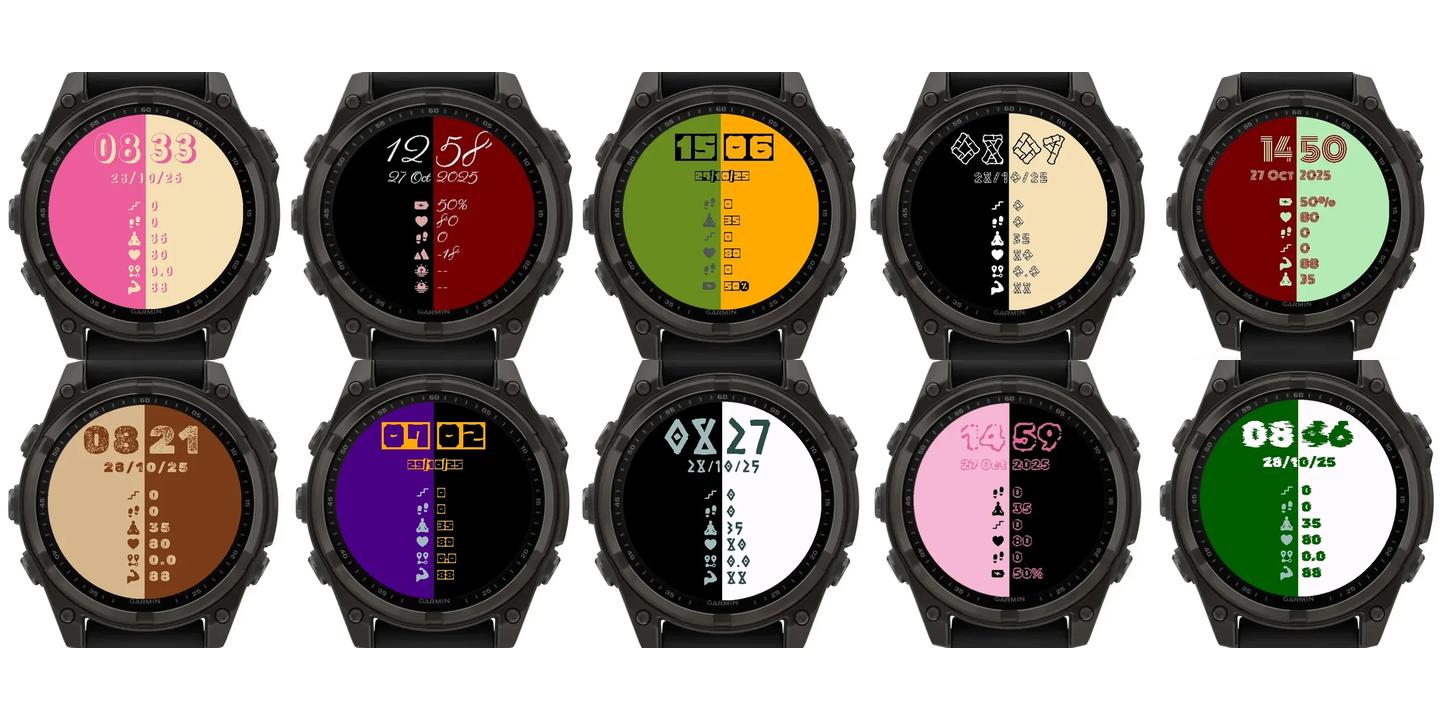 MOLO – Digital Customizable Watch Face Amoled/MIP · Screenshot 3