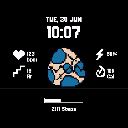 Bronto Tamagotchi · Screenshot 1