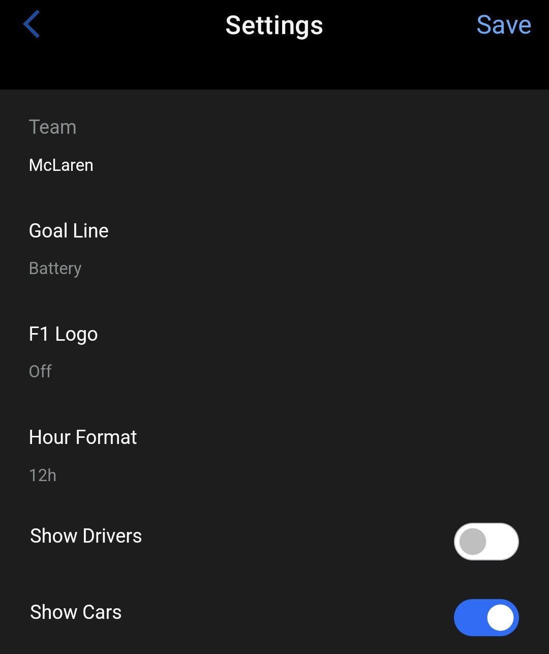 F1 - Formula 1 2024 Choose your Favorite Team! · Screenshot 0