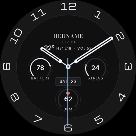 HERNAME CHRONO - Luxury Analog Chronograph · Screenshot 2