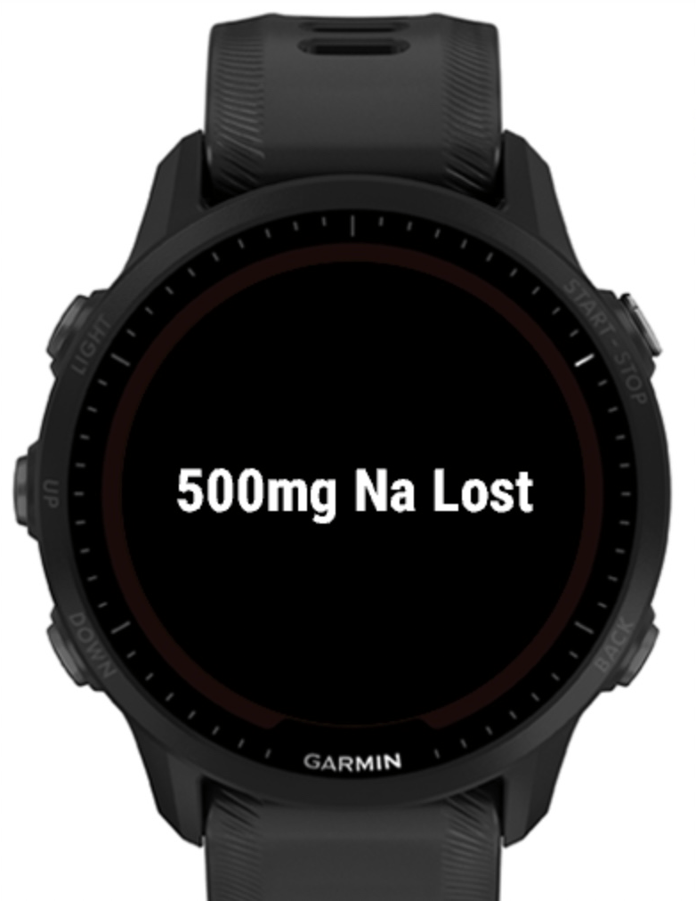 Salty: Live sweat loss & sodium tracking · Screenshot 3