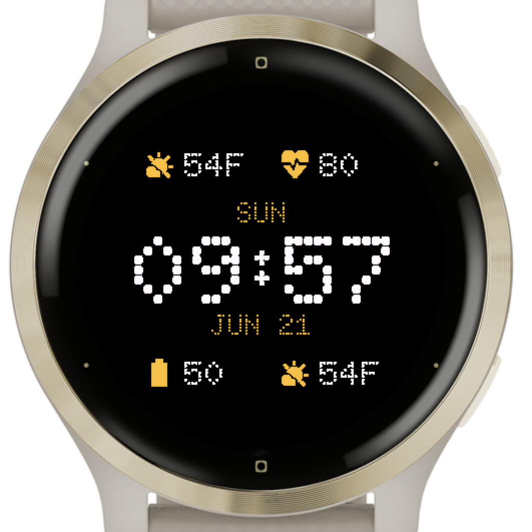 Dotpace - Minimal Dot-Matrix Digital Watch Face · Screenshot 3