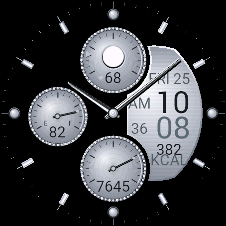 Empress - Jewel Chronograph Watch Face · Screenshot 4