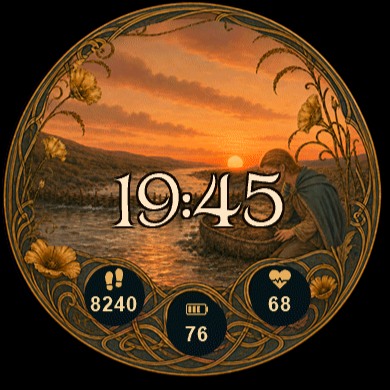 Taliesin - Celtic/Art Nouveau 4 face PRO version · Screenshot 2
