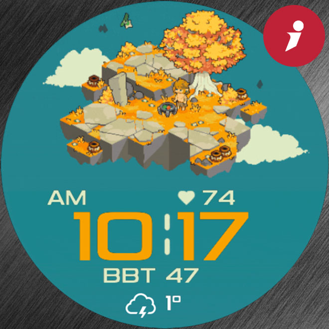iFacer (ani003) - Sky Island · Screenshot 2
