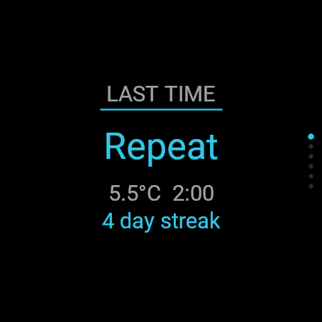 Cold Metric: Ice Bath, Sauna & Contrast · Screenshot 0