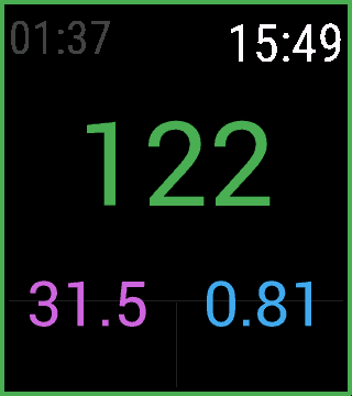 Cycling App with focus on Heartrate screenshot 2