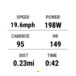 Cairn Cycle Pro - 12-Metric Cycling Data Field · Screenshot 1