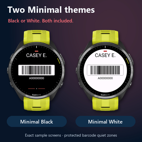 RunCode - Parkrun Barcode · Screenshot 1