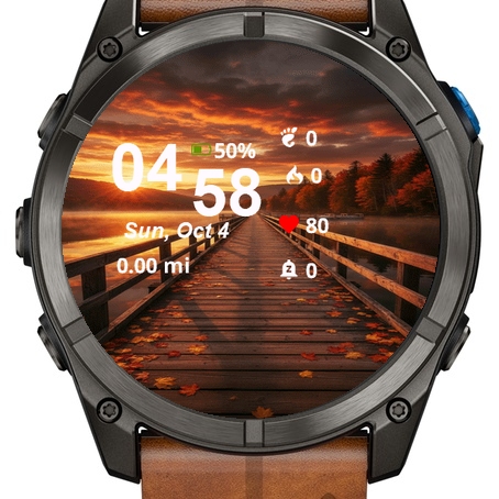 Sunset Over Wooden Bridge · Screenshot 1