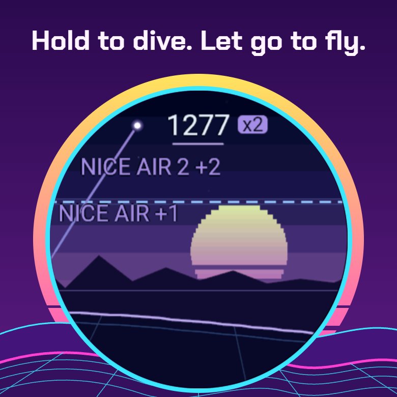 Neon Slopes：街机游戏 · Screenshot 0