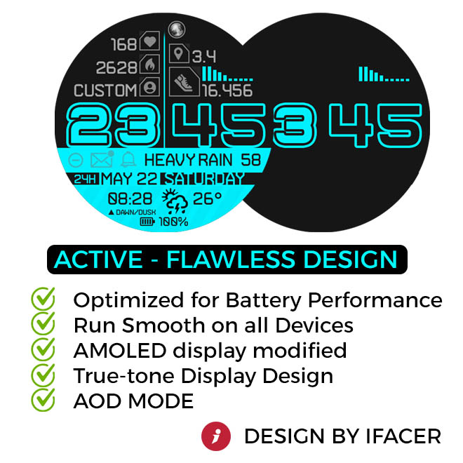 iFacer - SKY – Futuristic Precision on Your Wrist · Screenshot 0