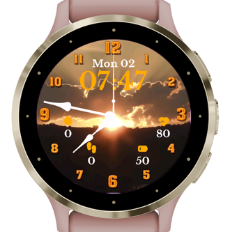 Sunset Clock · Screenshot 1