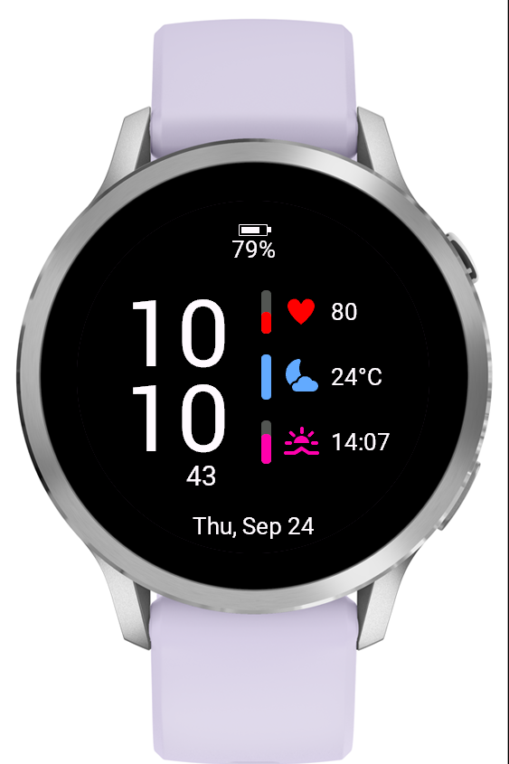 Align – Minimal Digital – Clear Battery & Health · Screenshot 2