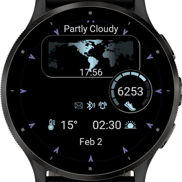 LumeSphere Watch Face · Screenshot 1
