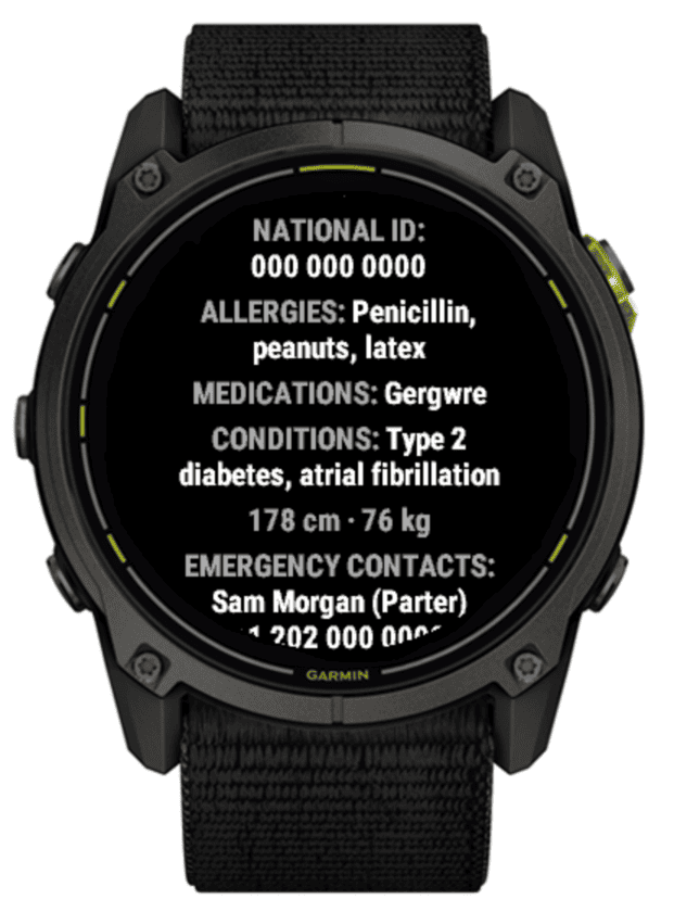 Medical ID Wallet · Snímek obrazovky 1